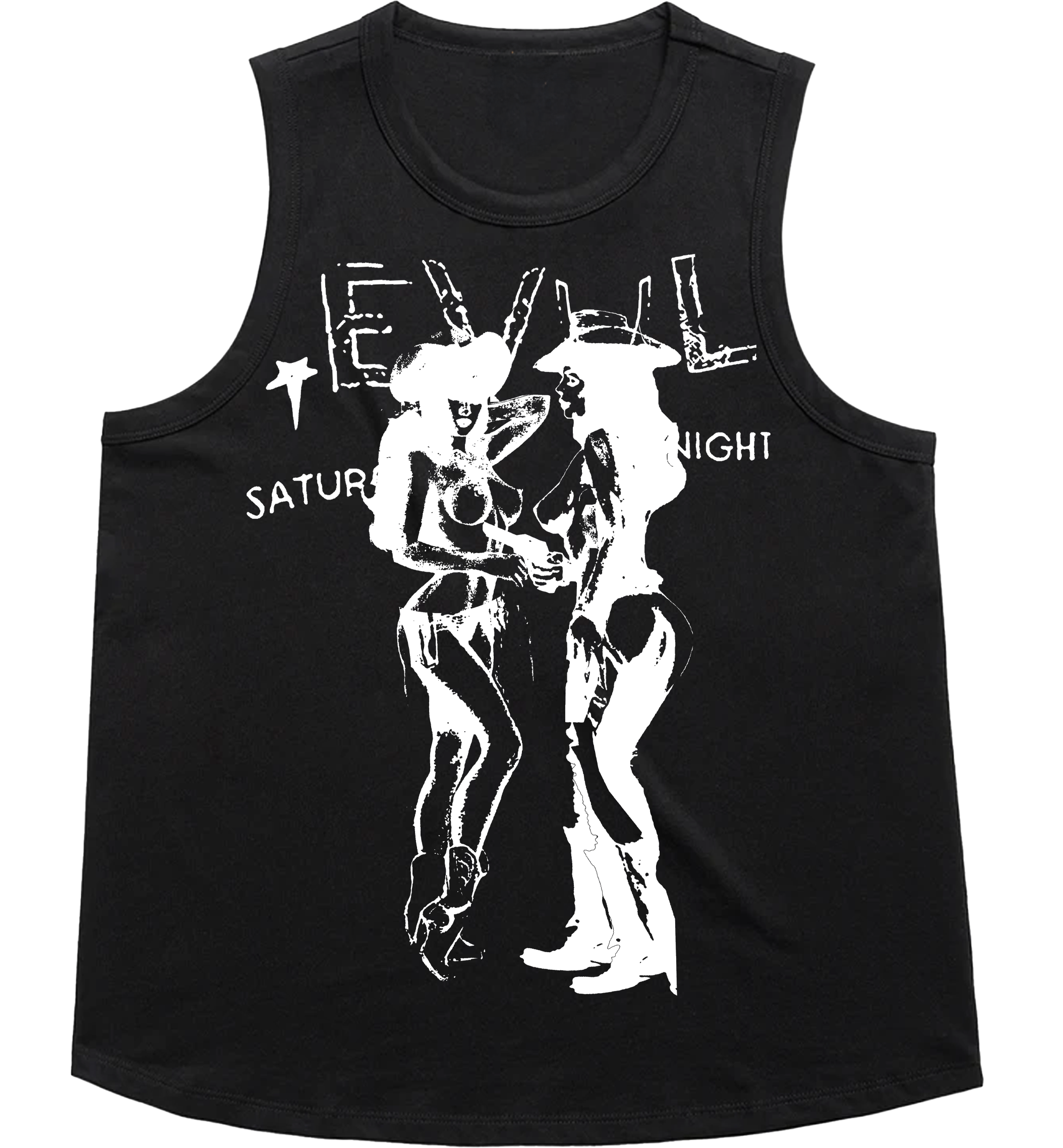 EVUL COWGIRLS (BLK) TANK