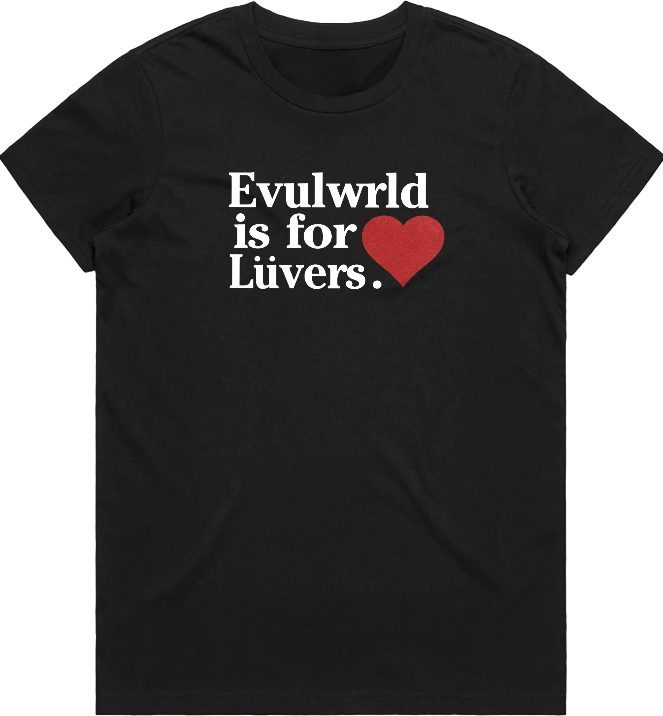 Evul Luvers (BLK) T-shirt